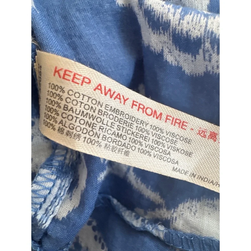 Intimately Free People Nora Nightie Dress Indigo Size Large